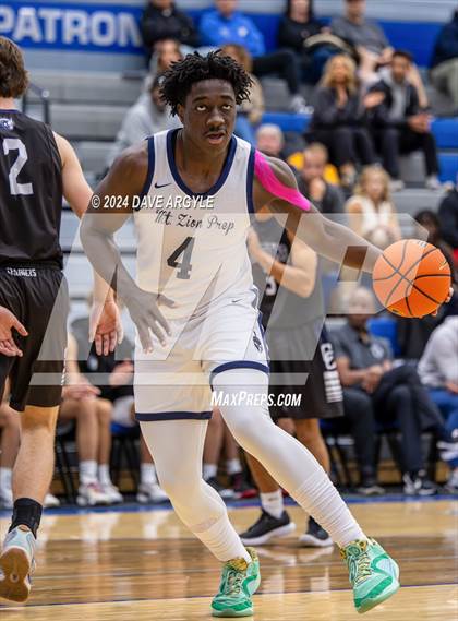 Thumbnail 1 in Mt. Zion Prep Academy vs. Corner Canyon (5 for the Fight National Hoopfest) photogallery.