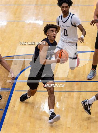 Thumbnail 1 in Mt. Zion Prep Academy vs. Corner Canyon (5 for the Fight National Hoopfest) photogallery.