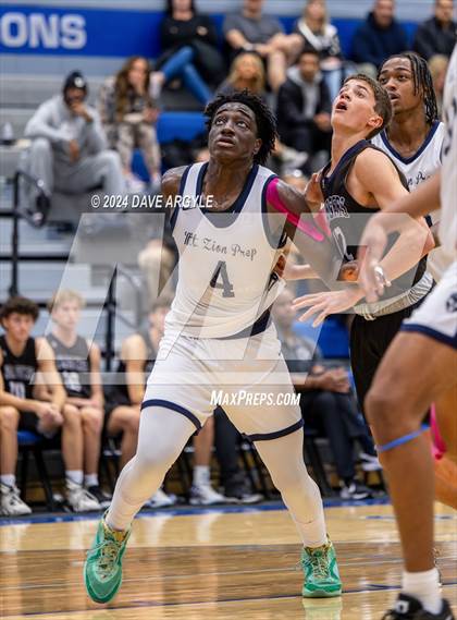 Thumbnail 3 in Mt. Zion Prep Academy vs. Corner Canyon (5 for the Fight National Hoopfest) photogallery.