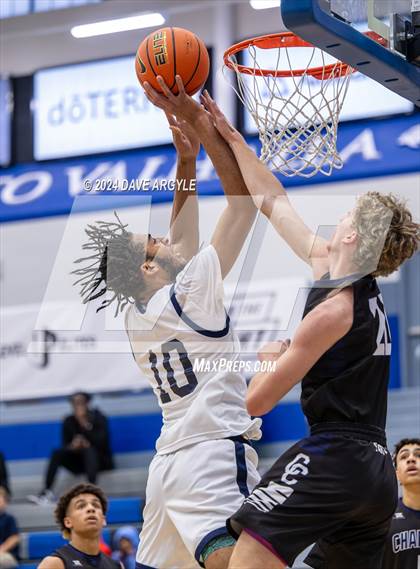 Thumbnail 1 in Mt. Zion Prep Academy vs. Corner Canyon (5 for the Fight National Hoopfest) photogallery.