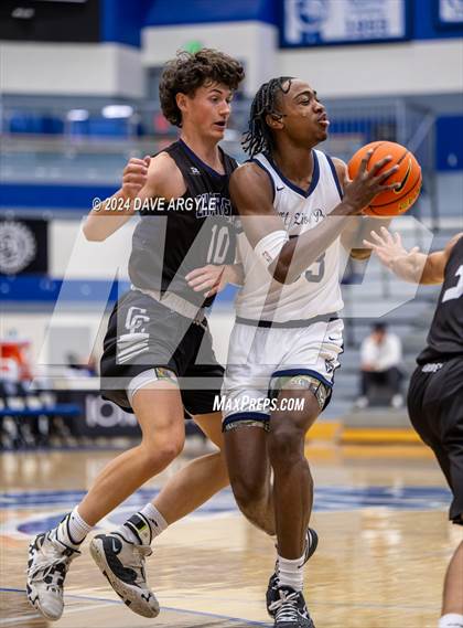 Thumbnail 3 in Mt. Zion Prep Academy vs. Corner Canyon (5 for the Fight National Hoopfest) photogallery.