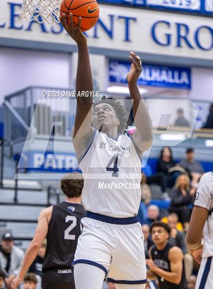 Thumbnail 2 in Mt. Zion Prep Academy vs. Corner Canyon (5 for the Fight National Hoopfest) photogallery.