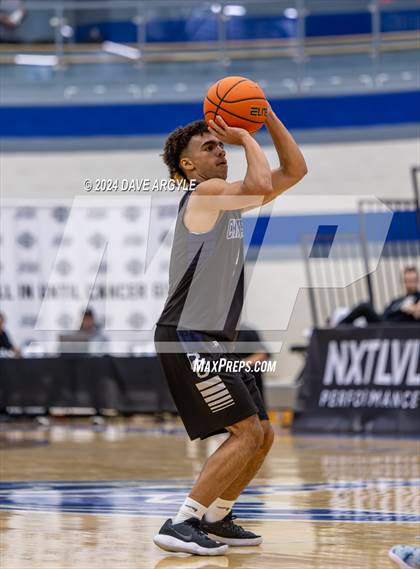 Thumbnail 1 in Mt. Zion Prep Academy vs. Corner Canyon (5 for the Fight National Hoopfest) photogallery.
