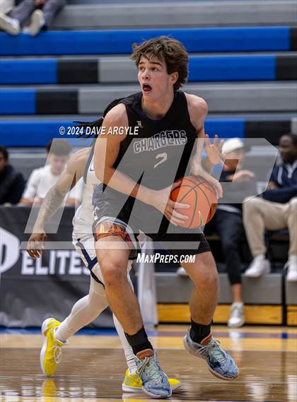 Thumbnail 1 in Mt. Zion Prep Academy vs. Corner Canyon (5 for the Fight National Hoopfest) photogallery.