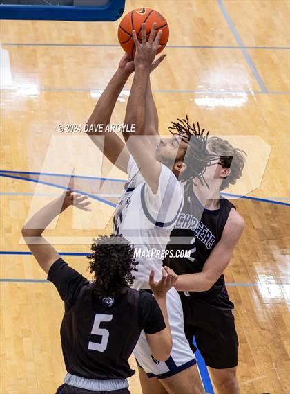 Thumbnail 1 in Mt. Zion Prep Academy vs. Corner Canyon (5 for the Fight National Hoopfest) photogallery.