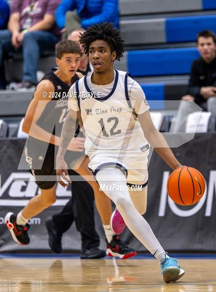 Thumbnail 2 in Mt. Zion Prep Academy vs. Corner Canyon (5 for the Fight National Hoopfest) photogallery.
