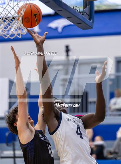 Thumbnail 1 in Mt. Zion Prep Academy vs. Corner Canyon (5 for the Fight National Hoopfest) photogallery.