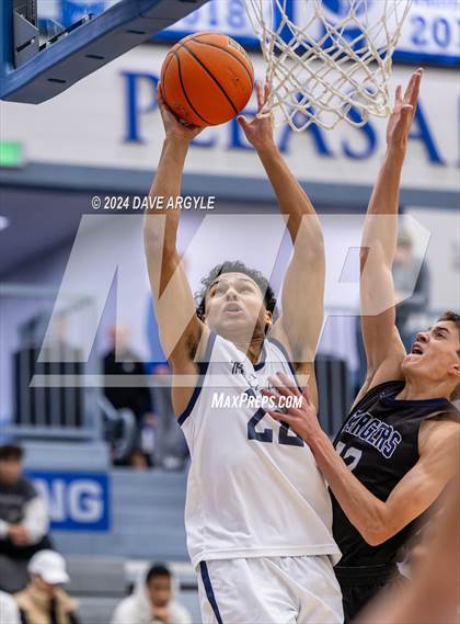 Thumbnail 1 in Mt. Zion Prep Academy vs. Corner Canyon (5 for the Fight National Hoopfest) photogallery.
