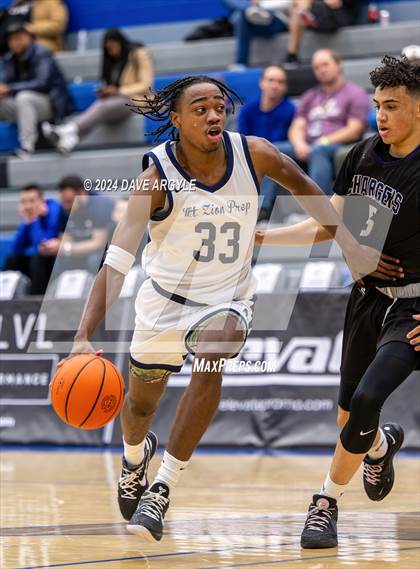 Thumbnail 1 in Mt. Zion Prep Academy vs. Corner Canyon (5 for the Fight National Hoopfest) photogallery.