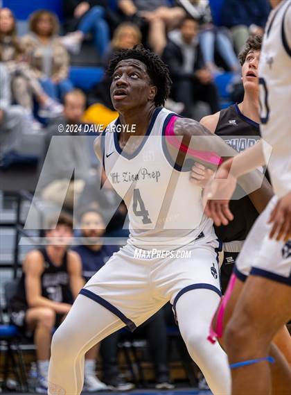 Thumbnail 2 in Mt. Zion Prep Academy vs. Corner Canyon (5 for the Fight National Hoopfest) photogallery.
