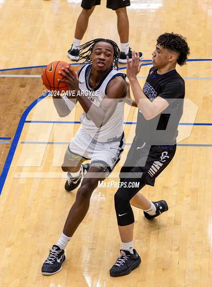 Thumbnail 1 in Mt. Zion Prep Academy vs. Corner Canyon (5 for the Fight National Hoopfest) photogallery.