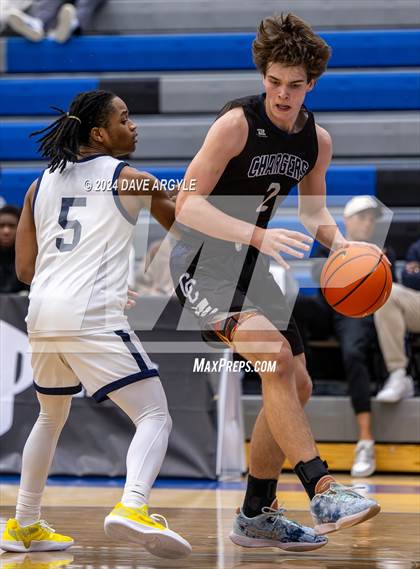 Thumbnail 3 in Mt. Zion Prep Academy vs. Corner Canyon (5 for the Fight National Hoopfest) photogallery.