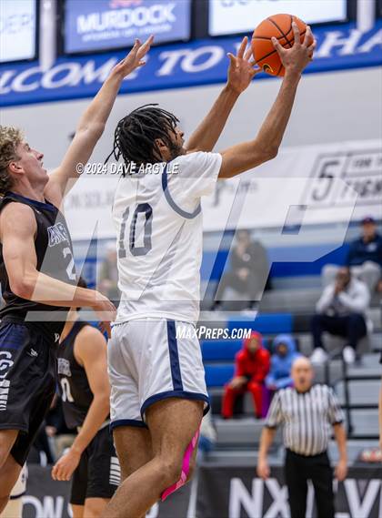 Thumbnail 1 in Mt. Zion Prep Academy vs. Corner Canyon (5 for the Fight National Hoopfest) photogallery.