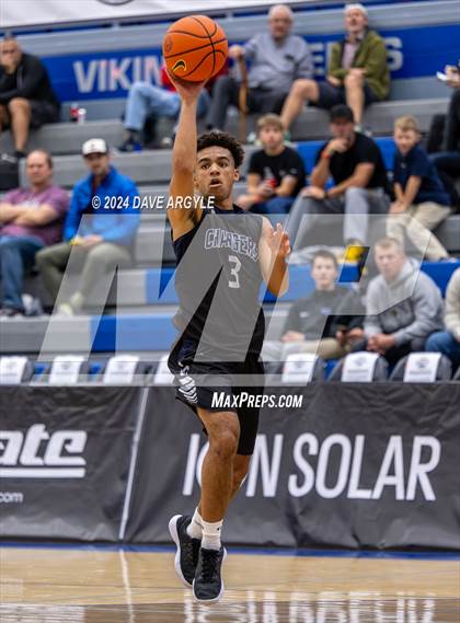 Thumbnail 2 in Mt. Zion Prep Academy vs. Corner Canyon (5 for the Fight National Hoopfest) photogallery.