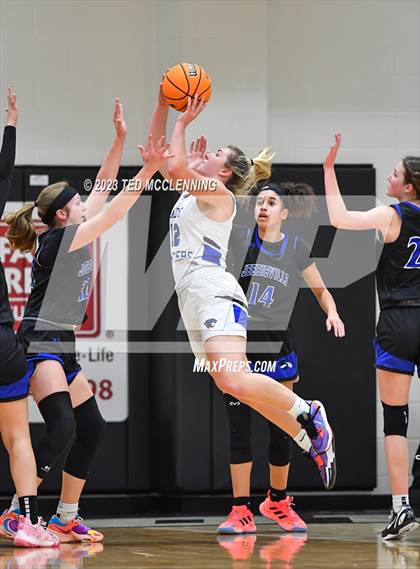 Thumbnail 1 in Bergman vs. Jessieville (AAA 3A State Playoffs first round) photogallery.