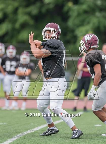 Thumbnail 2 in Wayne Hills @ Hackensack (Scrimmage) photogallery.