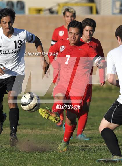 Thumbnail 3 in Villa Park vs Redondo Union (Marina Tournament) photogallery.