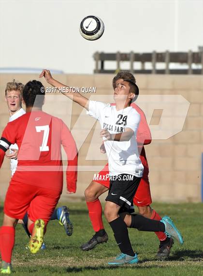 Thumbnail 1 in Villa Park vs Redondo Union (Marina Tournament) photogallery.