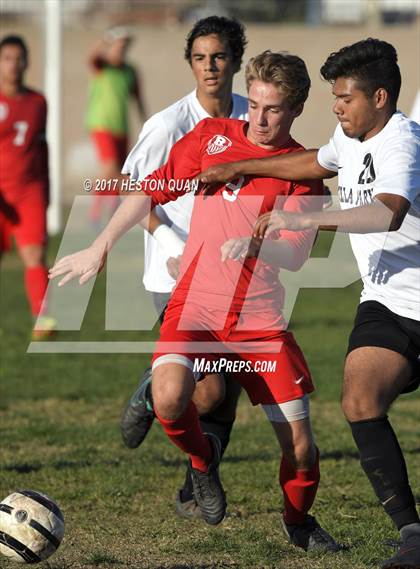 Thumbnail 1 in Villa Park vs Redondo Union (Marina Tournament) photogallery.