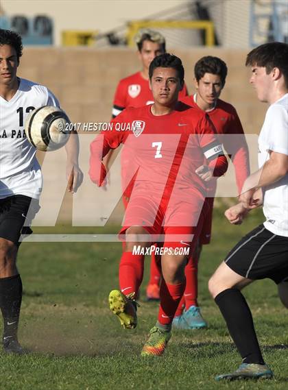Thumbnail 1 in Villa Park vs Redondo Union (Marina Tournament) photogallery.