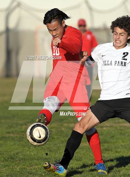 Thumbnail 2 in Villa Park vs Redondo Union (Marina Tournament) photogallery.