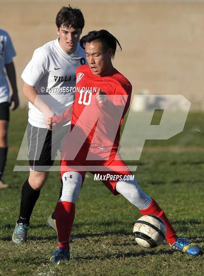 Thumbnail 3 in Villa Park vs Redondo Union (Marina Tournament) photogallery.