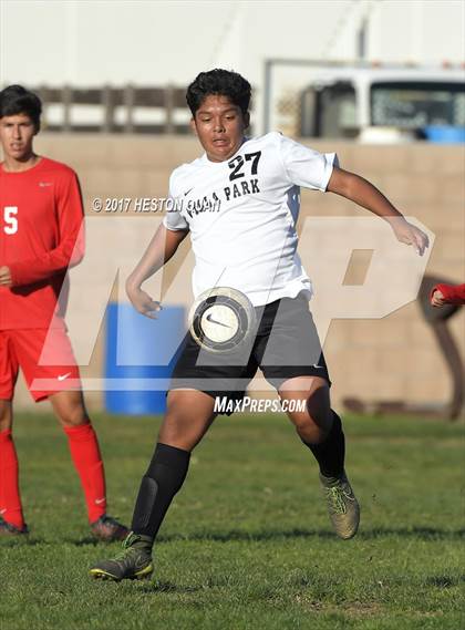 Thumbnail 3 in Villa Park vs Redondo Union (Marina Tournament) photogallery.