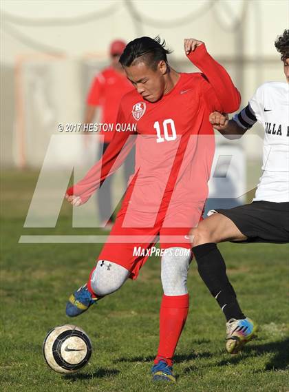 Thumbnail 1 in Villa Park vs Redondo Union (Marina Tournament) photogallery.