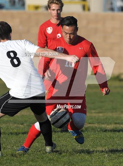 Thumbnail 1 in Villa Park vs Redondo Union (Marina Tournament) photogallery.