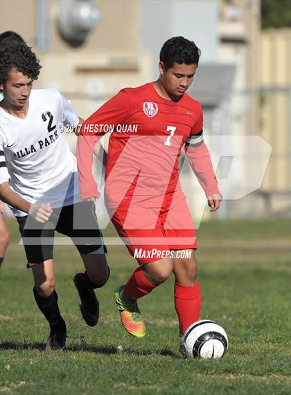 Thumbnail 1 in Villa Park vs Redondo Union (Marina Tournament) photogallery.