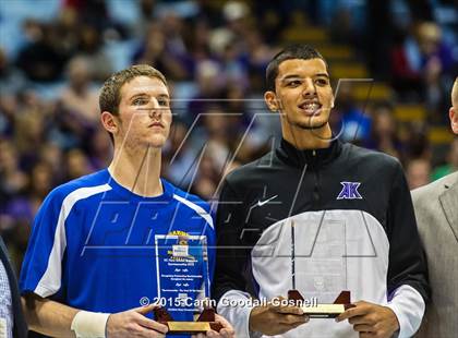 Thumbnail 1 in Ardrey Kell vs Garner Magnet (NCHSAA 4A Final) photogallery.
