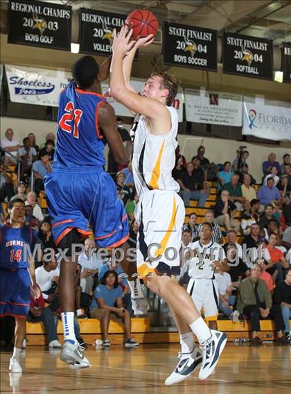 Thumbnail 1 in Prestonwood Christian vs. Bishop Gorman (City of Palms Classic) photogallery.