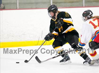 Thumbnail 1 in St. Croix Valley (River Falls) vs Eveleth-Gilbert (Schwan Cup) photogallery.