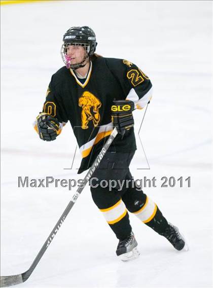 Thumbnail 3 in St. Croix Valley (River Falls) vs Eveleth-Gilbert (Schwan Cup) photogallery.