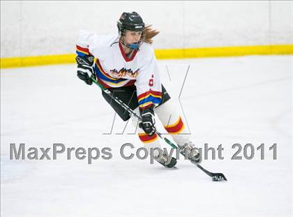 Thumbnail 1 in St. Croix Valley (River Falls) vs Eveleth-Gilbert (Schwan Cup) photogallery.
