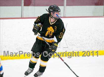 Thumbnail 1 in St. Croix Valley (River Falls) vs Eveleth-Gilbert (Schwan Cup) photogallery.
