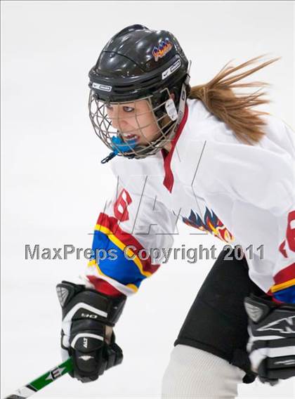 Thumbnail 3 in St. Croix Valley (River Falls) vs Eveleth-Gilbert (Schwan Cup) photogallery.