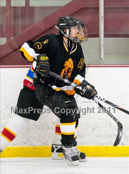 Thumbnail 1 in St. Croix Valley (River Falls) vs Eveleth-Gilbert (Schwan Cup) photogallery.