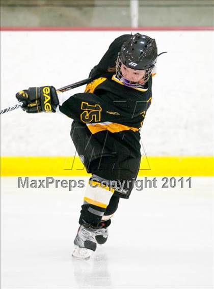 Thumbnail 2 in St. Croix Valley (River Falls) vs Eveleth-Gilbert (Schwan Cup) photogallery.