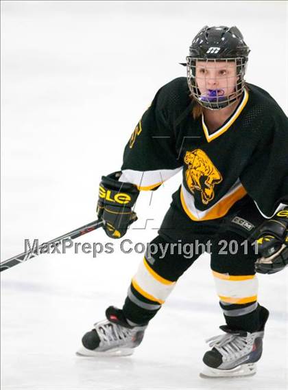 Thumbnail 1 in St. Croix Valley (River Falls) vs Eveleth-Gilbert (Schwan Cup) photogallery.