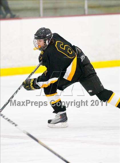 Thumbnail 3 in St. Croix Valley (River Falls) vs Eveleth-Gilbert (Schwan Cup) photogallery.