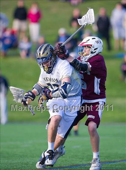 Thumbnail 1 in Westford Academy vs. Needham (MIAA Division 1 East 1st Round) photogallery.