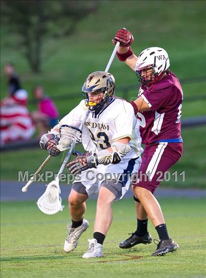 Thumbnail 2 in Westford Academy vs. Needham (MIAA Division 1 East 1st Round) photogallery.