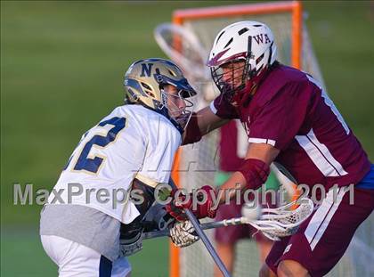 Thumbnail 2 in Westford Academy vs. Needham (MIAA Division 1 East 1st Round) photogallery.