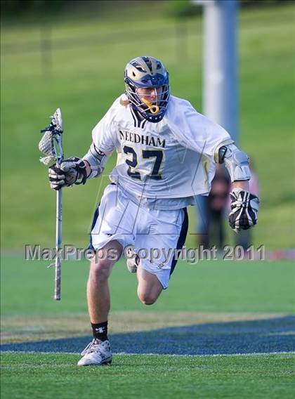 Thumbnail 2 in Westford Academy vs. Needham (MIAA Division 1 East 1st Round) photogallery.