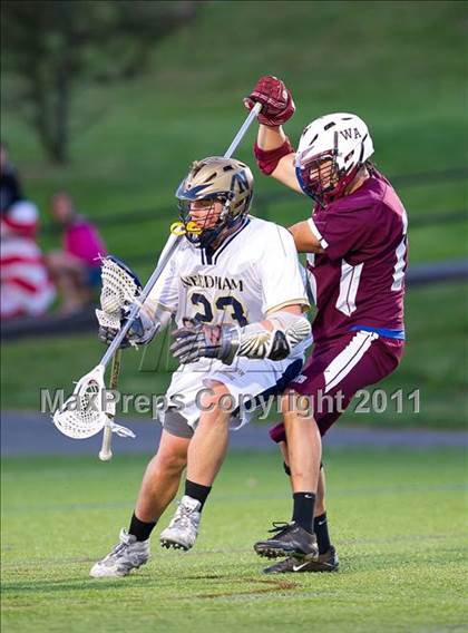 Thumbnail 1 in Westford Academy vs. Needham (MIAA Division 1 East 1st Round) photogallery.