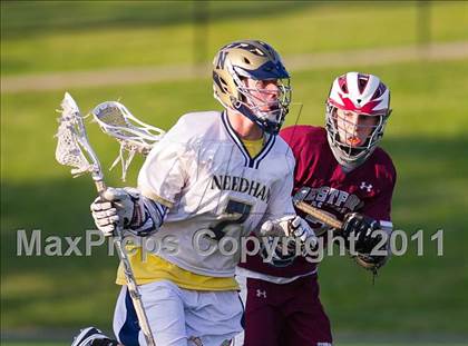Thumbnail 2 in Westford Academy vs. Needham (MIAA Division 1 East 1st Round) photogallery.