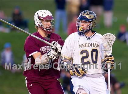 Thumbnail 2 in Westford Academy vs. Needham (MIAA Division 1 East 1st Round) photogallery.