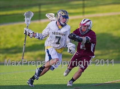 Thumbnail 2 in Westford Academy vs. Needham (MIAA Division 1 East 1st Round) photogallery.