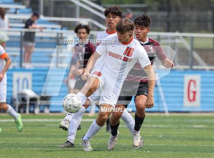 Thumbnail 1 in Wakeland vs. Dripping Springs (UIL 5A Boys Soccer State Final) photogallery.